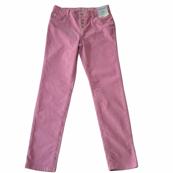 Cat & Jack Other - Girls Cat & Jack Pink Corduroy Pants Sz 22 NWT